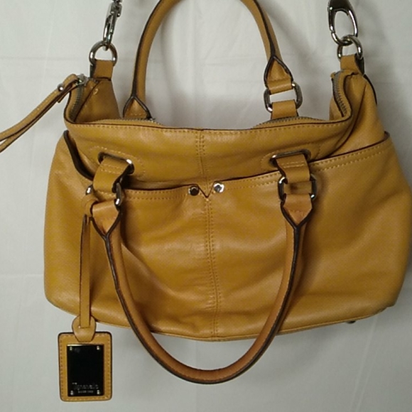 Tignanello leather bag yellow - Picture 2 of 7